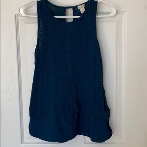 J Crew teal tank